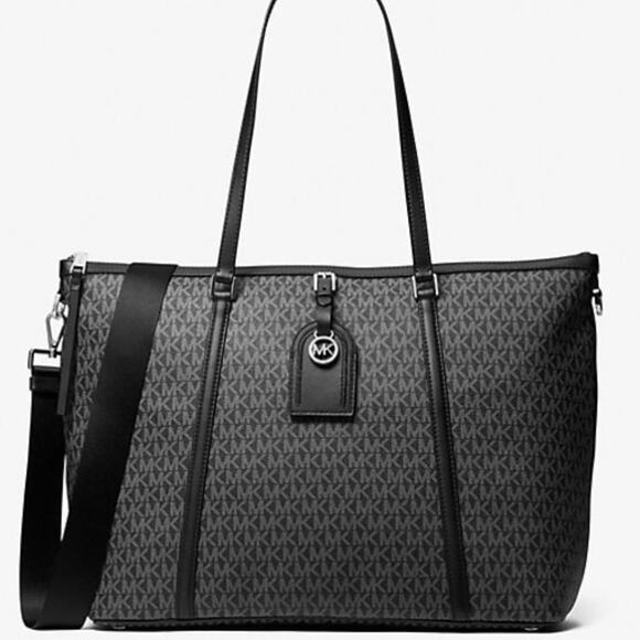 NWT MSRP$498 Michael Kors Heritage LargeAdmiral Blue Bag